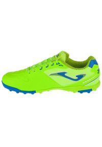 Joma - Buty piłkarskie turfy męskie, Dribling 25 DRIS TF. Kolor: wielokolorowy, niebieski, zielony. Materiał: skóra. Sport: piłka nożna