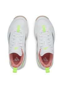 Adidas - adidas Buty Avaflash Low Tennis IG9544 Biały. Kolor: biały. Materiał: materiał, mesh