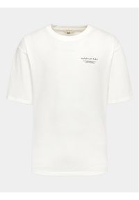 Redefined Rebel T-Shirt Raymond 221131 Biały Relaxed Fit. Kolor: biały. Materiał: bawełna #1