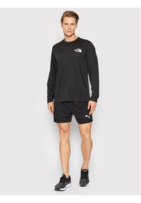 The North Face Longsleeve Reaxion NF0A2UAD Czarny Regular Fit. Kolor: czarny. Materiał: syntetyk. Długość rękawa: długi rękaw #5