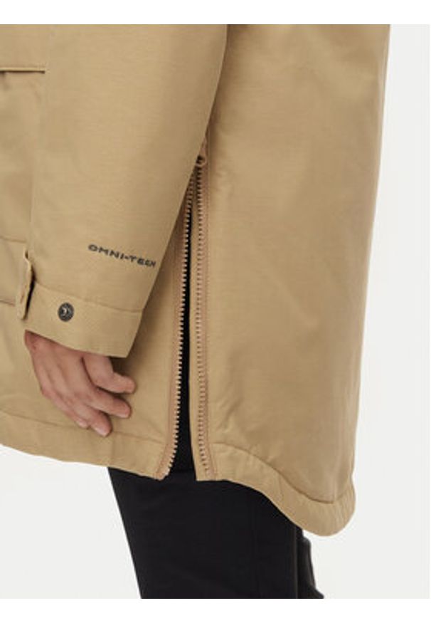 columbia - Columbia Kurtka puchowa Mount Si™ 1956221 Beżowy Regular Fit. Kolor: beżowy. Materiał: syntetyk