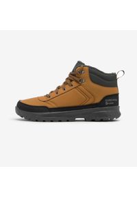 quechua - Buty turystyczne męskie Quechua NH100 Mid. Zapięcie: sznurówki. Kolor: brązowy. Szerokość cholewki: normalna. Sezon: zima. Sport: turystyka piesza
