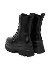 Buffalo Trzewiki Jupiter Lace Up Mid 1622609 Czarny. Kolor: czarny. Materiał: skóra #5