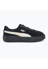 Puma - Buty damskie PUMA Suede Platform. Okazja: na co dzień. Kolor: czarny. Obcas: na platformie. Model: Puma Suede