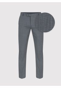 Pako Lorente - PAKO LORENTE – Spodnie garniturowe w kolorze szarym. Kolor: szary. Materiał: poliester, wełna. Styl: elegancki, młodzieżowy #5