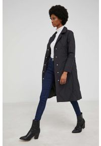 Answear Lab kurtka damska kolor czarny zimowa oversize. Kolor: czarny. Sezon: zima. Styl: wakacyjny