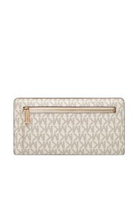 MICHAEL Michael Kors Duży Portfel Damski Bryant 32S5GYTP3B Beżowy. Kolor: beżowy. Materiał: skóra #3