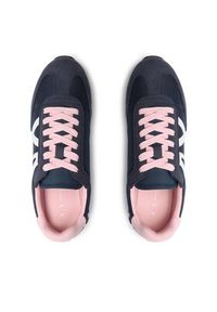 Armani Exchange Sneakersy XDX138 XV732 S936 Granatowy. Kolor: niebieski. Materiał: skóra #6