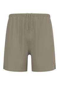 Spodenki męskie Odlo ESSENTIAL 6 INCH Short. Kolor: beżowy. Sport: turystyka piesza #1