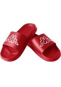Klapki basenowe Kappa Krus. Kolor: czerwony. Styl: sportowy