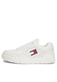 Tommy Jeans Sneakersy Tjw New Basket Sneaker Lc EN0EN02524 Écru. Materiał: skóra #3