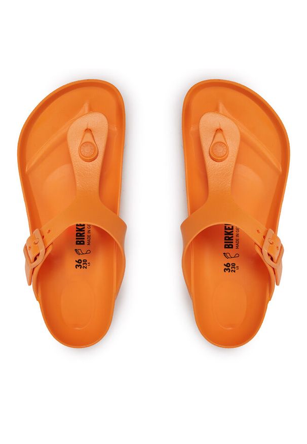 Japonki Birkenstock. Kolor: pomarańczowy