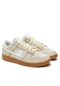 Nike Sneakersy Dunk Low Se FQ8147 104 Beżowy. Kolor: beżowy. Materiał: skóra, zamsz #4