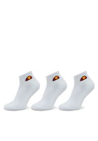 Ellesse Zestaw 3 par niskich skarpet damskich Tallo SBMA2302 Biały. Kolor: biały. Materiał: materiał #1