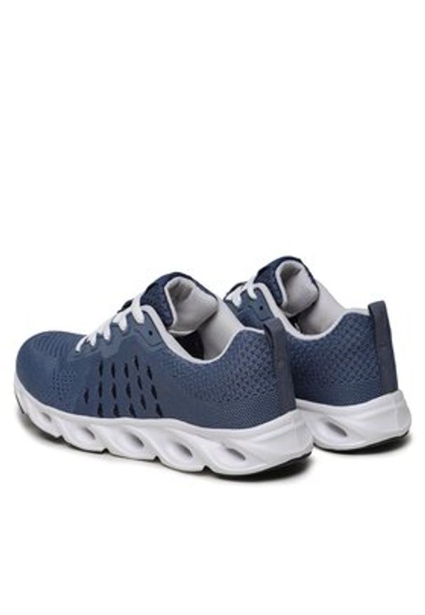 Halti Sneakersy Samos W Aquatech 054-2618 Granatowy. Kolor: niebieski. Materiał: mesh, materiał