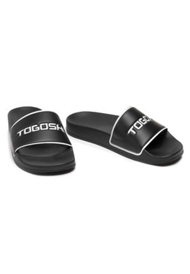 Togoshi Klapki TG-33-06-000348 Czarny. Kolor: czarny. Materiał: skóra