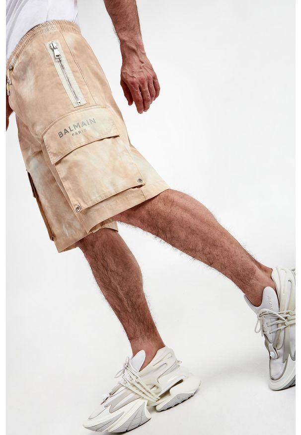 Balmain - Bermudy męskie cargo BALMAIN