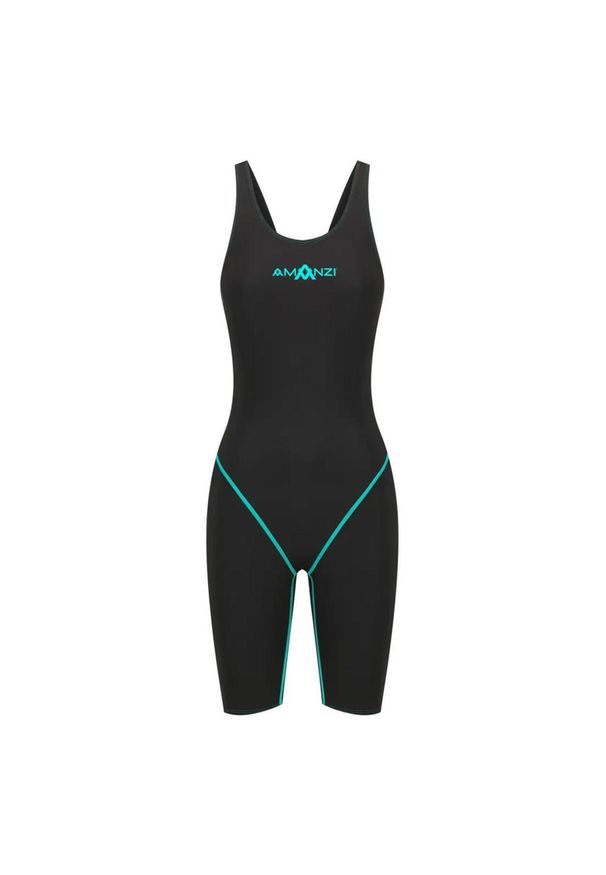 AMANZI - Amanzi Acceler8 Rize Podkolanówki - Jet / Mięta - Rozmiar 28. Kolor: niebieski, wielokolorowy, czarny