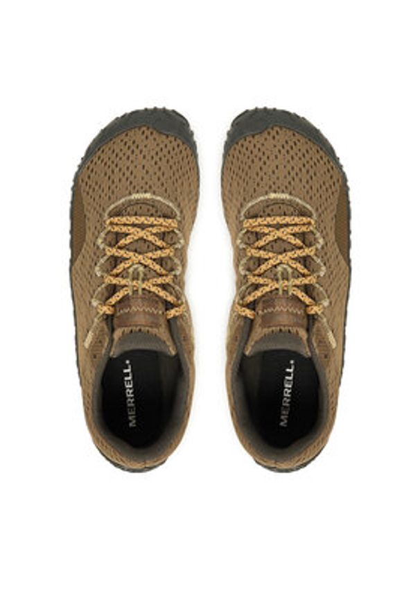 Merrell Sneakersy Vapr Glove 6 J068603 Zielony. Kolor: zielony. Materiał: materiał