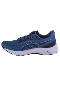 Buty Asics GT-1000 12 M 1011B631-401 niebieskie. Kolor: niebieski. Materiał: materiał, syntetyk. Szerokość cholewki: normalna