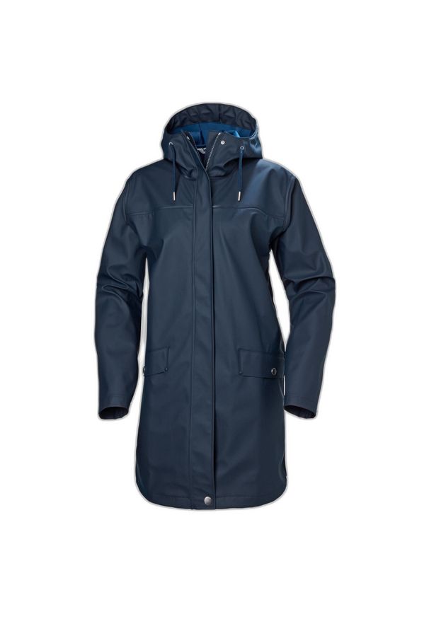 Damska kurtka wodoodporna Helly Hansen moss. Kolor: niebieski