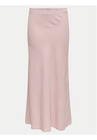 only - ONLY Spódnica maxi Chigo 15338282 Różowy Regular Fit. Kolor: różowy. Materiał: wiskoza