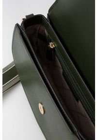 MICHAEL Michael Kors torebka skórzana kolor zielony. Kolor: zielony. Materiał: skórzane. Rodzaj torebki: na ramię #4