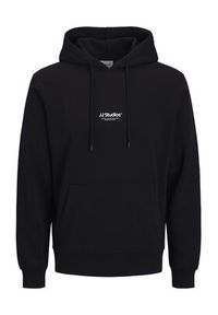 Jack & Jones Bluza Soho 12278789 Czarny Relaxed Fit. Kolor: czarny. Materiał: bawełna #6