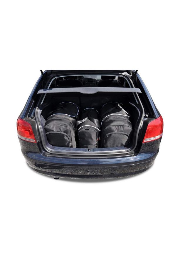 KJUST - Torby Do Bagażnika Audi A3 2003-2013 3Szt Kjust. Kolor: czarny. Styl: sportowy