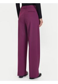 United Colors of Benetton - United Colors Of Benetton Spodnie materiałowe 4L4HDF07F 7D3 Fioletowy Regular Fit. Kolor: fioletowy. Materiał: syntetyk #3