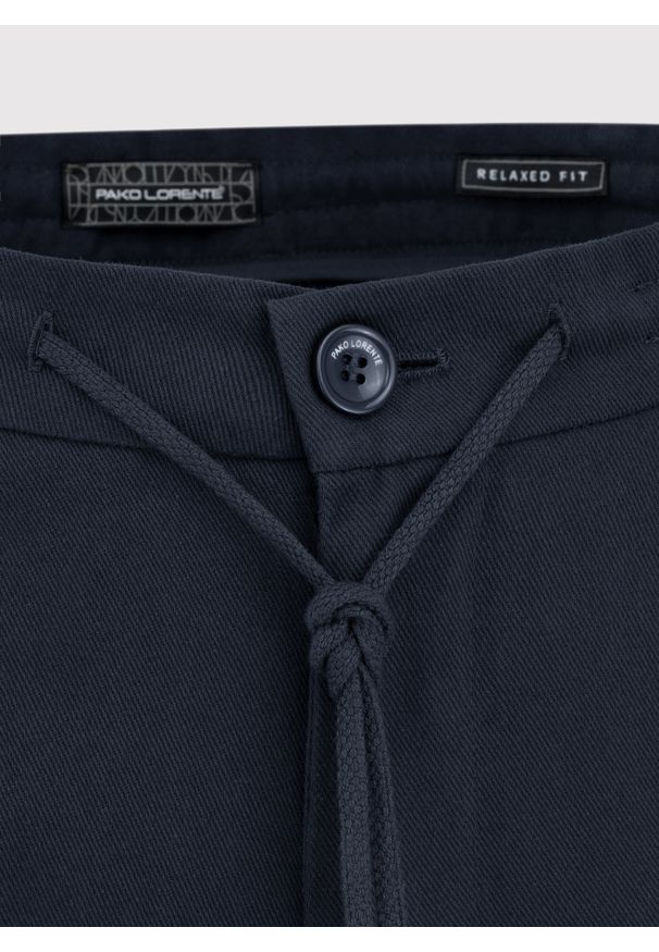 Pako Lorente - PAKO LORENTE – Bawełniane spodnie męskie casual. Okazja: na co dzień. Materiał: bawełna. Wzór: gładki. Styl: casual