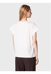 Moss Copenhagen T-Shirt Alva 16708 Biały Boxy Fit. Kolor: biały. Materiał: bawełna #4