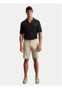 Marc O'Polo Szorty materiałowe 536 0111 15114 Beżowy Regular Fit. Kolor: beżowy. Materiał: bawełna #3