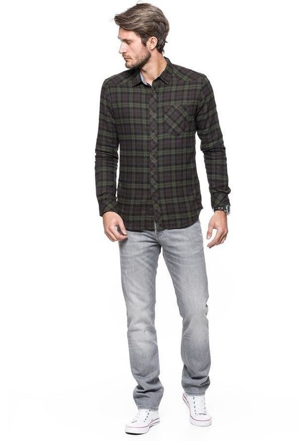 Tom Tailor - TOM TAILOR SPODNIE MĘSKIE AEDAN SLIM GREY DENIM 6203116.45.12 COL. 1393. Stan: obniżony