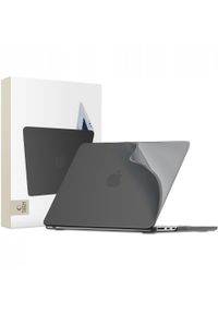 Etui Tech-Protect TECH-PROTECT SOFTSHELL MACBOOK AIR 13 M2-M5 2023-2026 MATTE BLACK. Materiał: softshell #1
