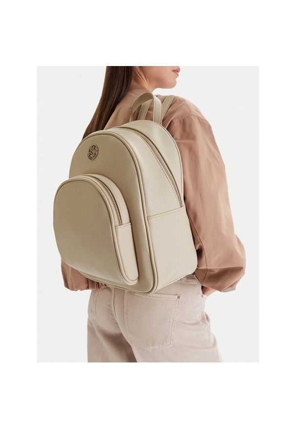 Plecak Lasocki. Kolor: beżowy