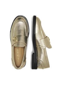 Eva Minge Loafersy MICHELLE-0107 Złoty. Kolor: złoty. Materiał: skóra #7
