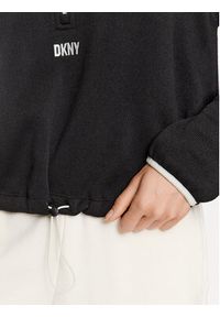 DKNY Sport Bluza DP2T8237 Czarny Regular Fit. Kolor: czarny. Materiał: syntetyk. Styl: sportowy