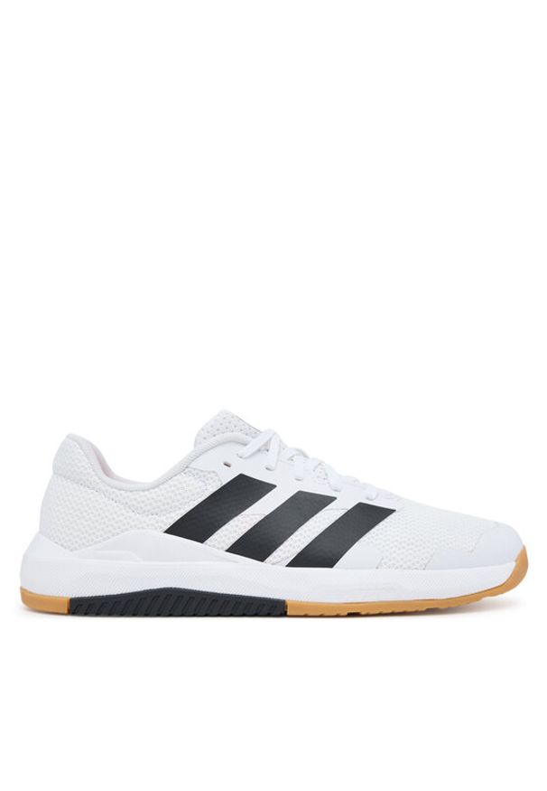 Adidas - adidas Buty na siłownię Dropset Base JS3162 Biały. Kolor: biały. Materiał: materiał. Sport: fitness