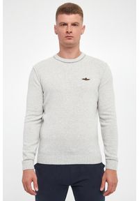 Aeronautica Militare - Sweter męski wełniany AERONAUTICA MILITARE. Materiał: wełna #4