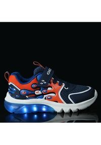 Geox Sneakersy J Ciberdron Boy J45LBA 01454 C0659 S Granatowy. Kolor: niebieski. Materiał: materiał #7