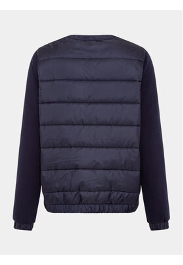 Olsen Kurtka bomber 15001401 Granatowy Regular Fit. Kolor: niebieski. Materiał: bawełna