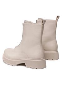 DeeZee Botki WS5956-02 Beżowy. Kolor: beżowy. Materiał: skóra #7