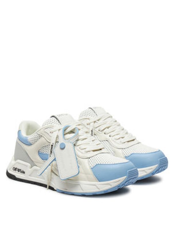 OFF-WHITE - Off-White Sneakersy OWIA285F23LEA0010140 Écru. Materiał: materiał