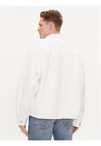 Calvin Klein Jeans Koszula jeansowa J30J324869 Biały Relaxed Fit. Kolor: biały. Materiał: bawełna