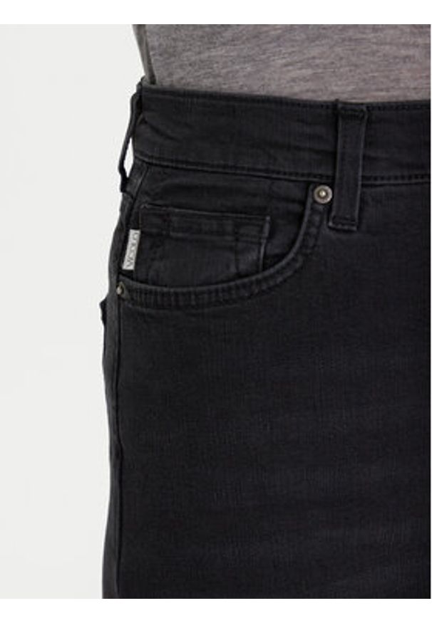 ViCOLO Jeansy DF5089 Szary Wide Leg. Kolor: szary