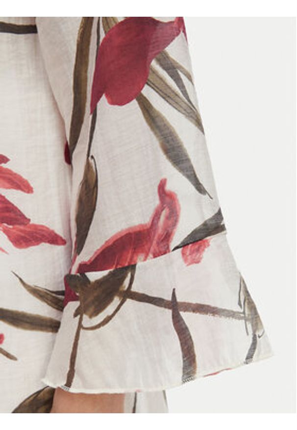 Artigli Sukienka codzienna ACAB004855 Biały Regular Fit. Okazja: na co dzień. Kolor: biały. Materiał: lyocell. Typ sukienki: proste. Styl: casual