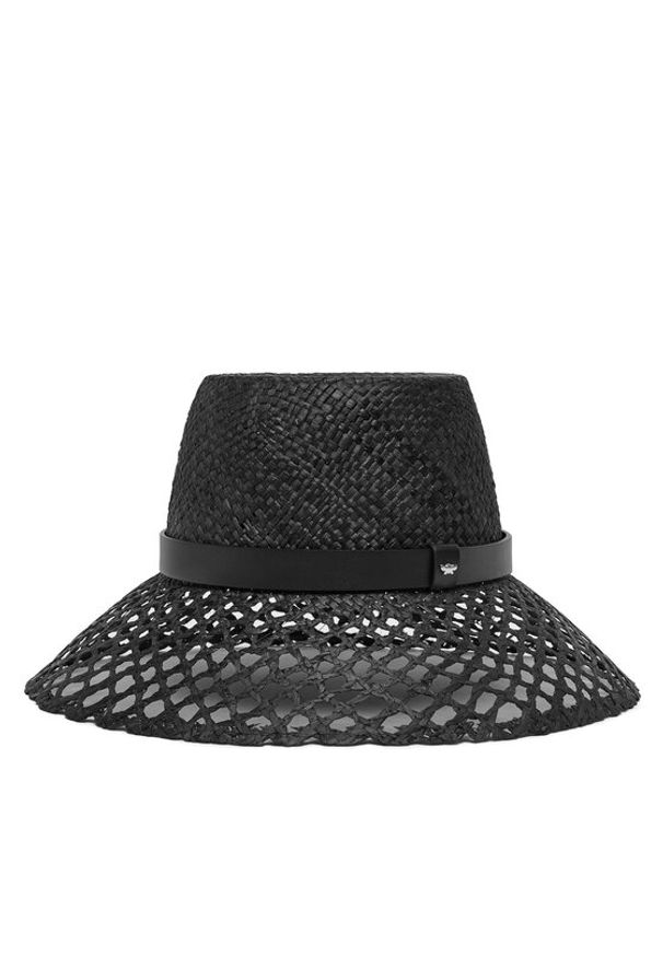 Weekend Max Mara Kapelusz Eliseo 2515571065 Czarny. Kolor: czarny. Materiał: skóra