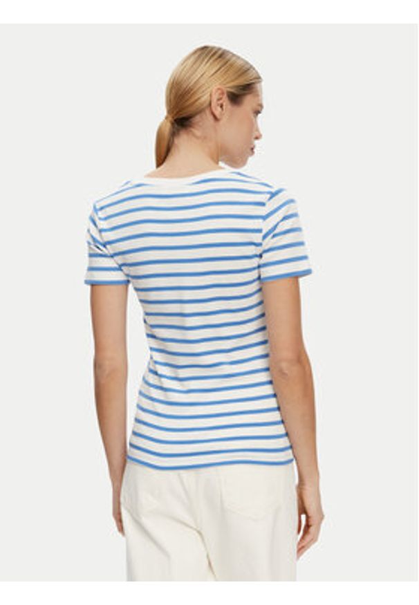 TOMMY HILFIGER - Tommy Hilfiger T-Shirt New Cody WW0WW40584 Niebieski Slim Fit. Kolor: niebieski. Materiał: bawełna