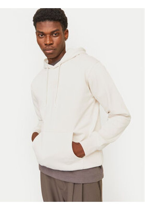 Jack & Jones - Jack&Jones Bluza Hakkai 12256841 Beżowy Relaxed Fit. Kolor: beżowy. Materiał: bawełna, syntetyk
